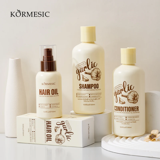KORMESIC Garlic Hair Care Set